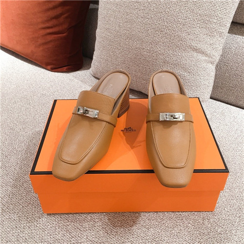 hermes slippers women replica shoes