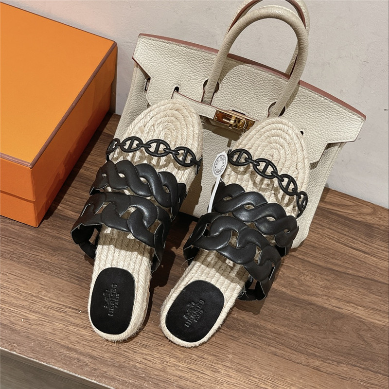 Hermès Gwen espadrilles