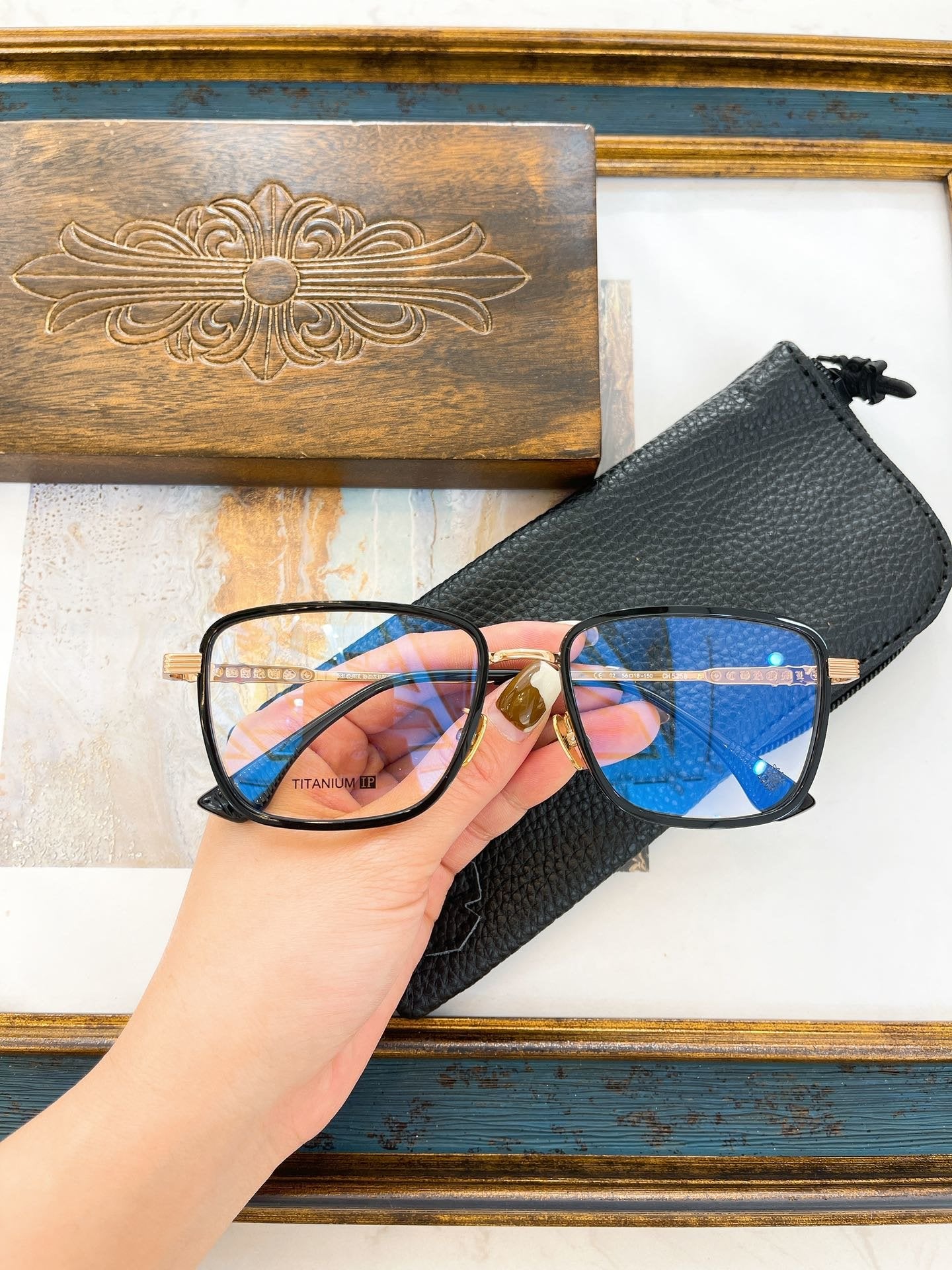 Chrome Hearts eyewear/glasses