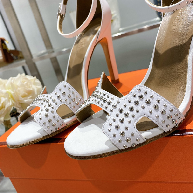 hermes high heel sandals womens