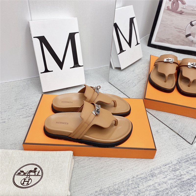 Hermès couple shoes