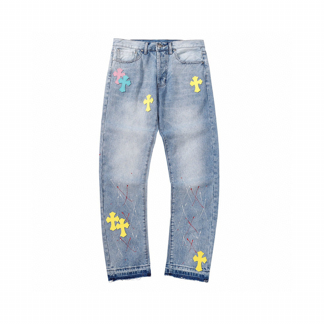 Chrome Hearts Replica Cross Denim