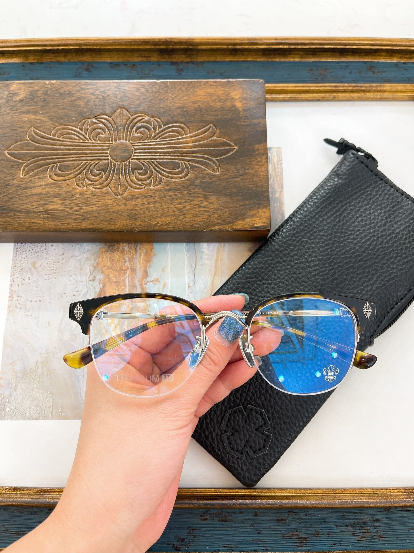 Chrome Hearts eyewear/glasses
