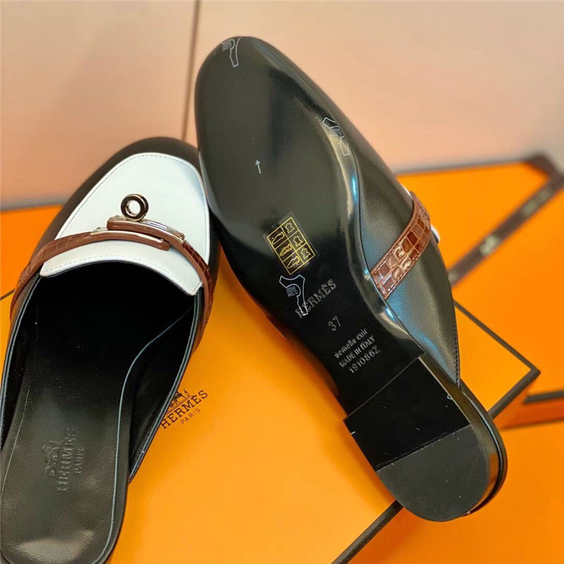 hermes mueller slippers