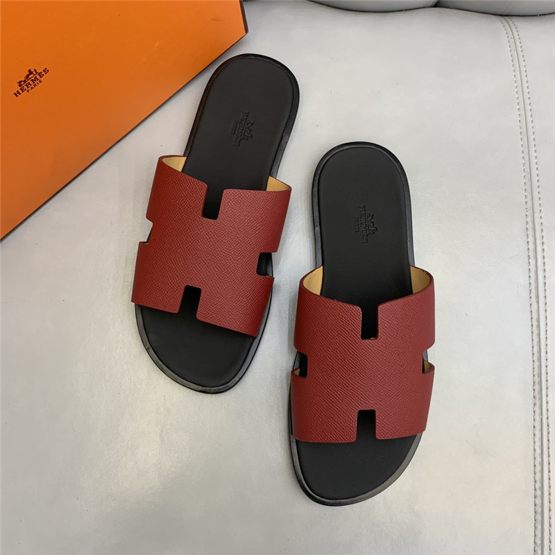 hermes H men s slippers
