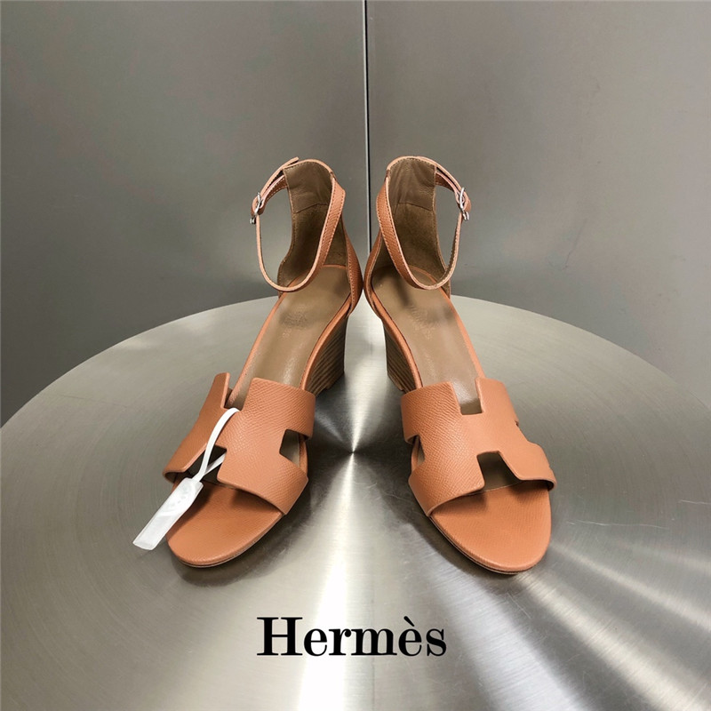 hermes legend wedge sandals