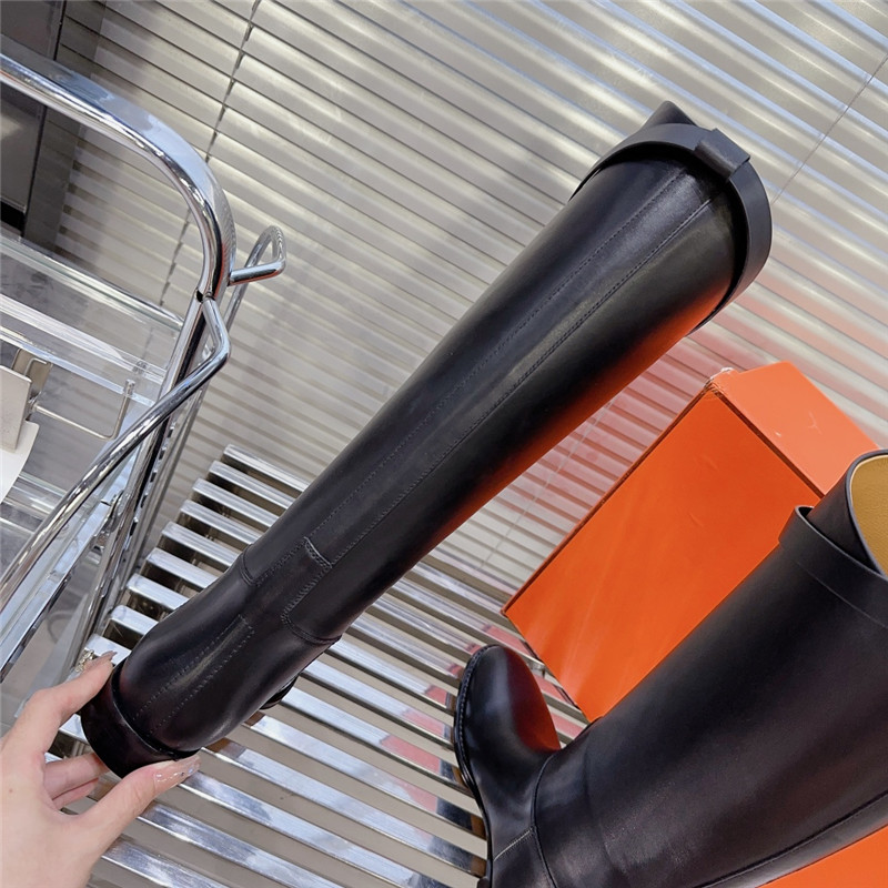 Hermès H lock perpetual classic boots