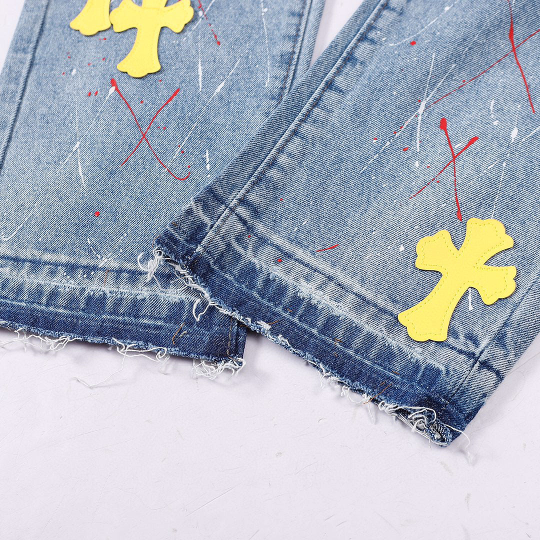 Chrome Hearts Replica Cross Denim