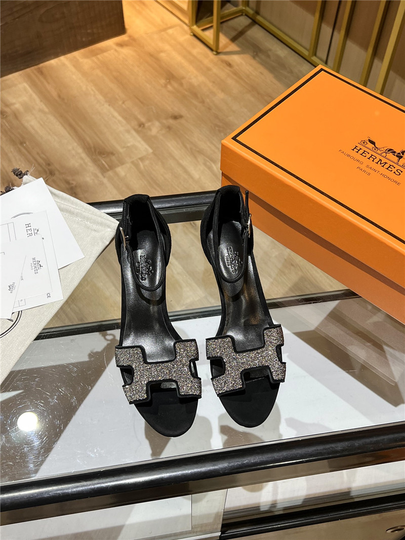 hermes high heel sandals