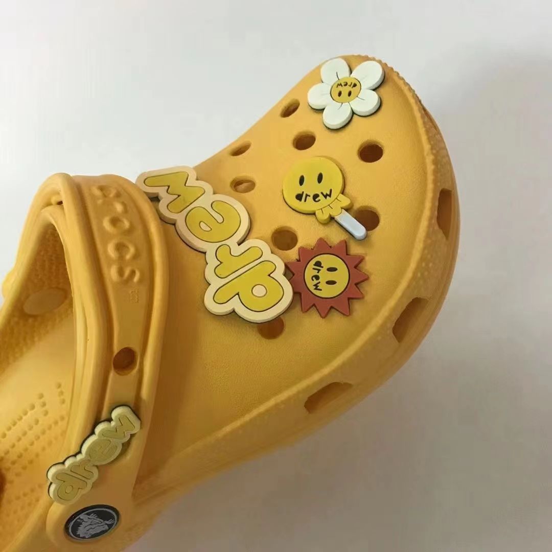 Drew House Crocs Justin Slippers White