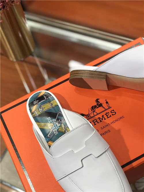 hermes loafers slippers