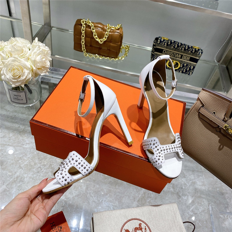 hermes high heel sandals womens
