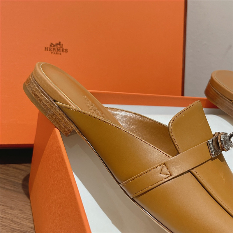 hermes mini kelly slippers