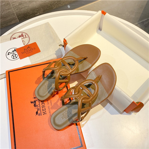 hermes finger slippers