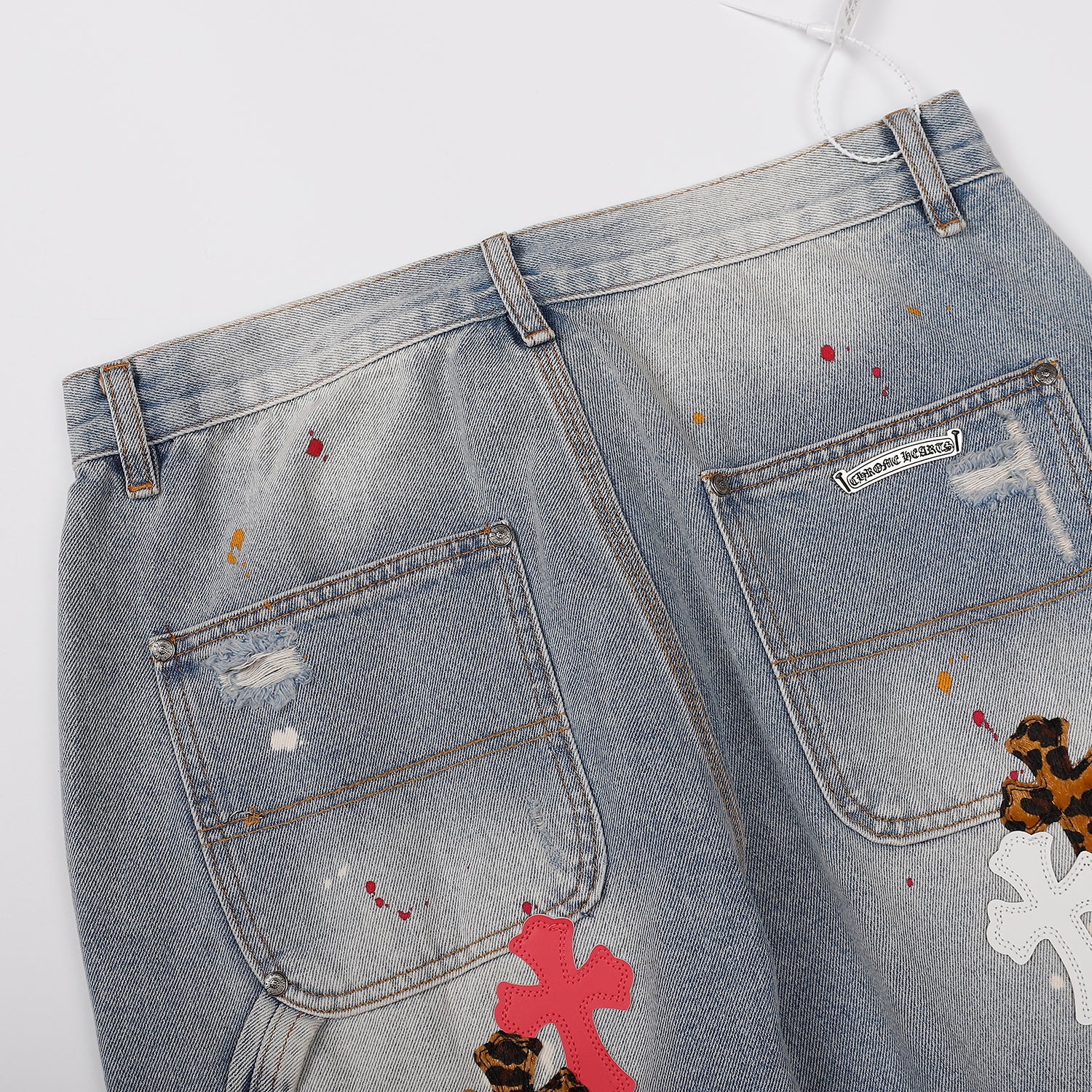 Chrome Hearts Denim Shorts