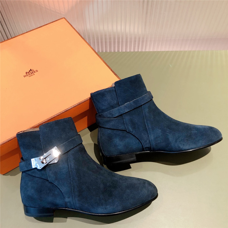 hermes kelly buckle ankle boots