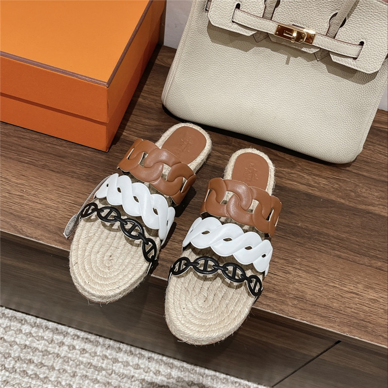 Hermès Gwen espadrilles