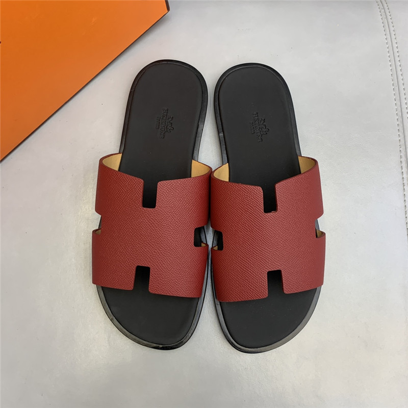 hermes H men s slippers