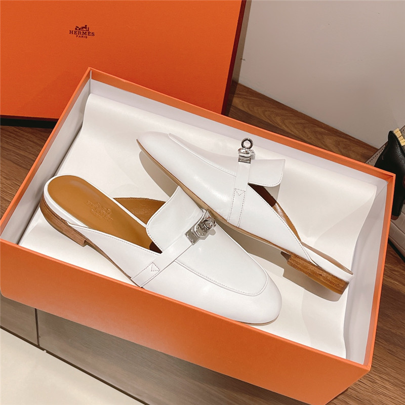 hermes mini kelly slippers