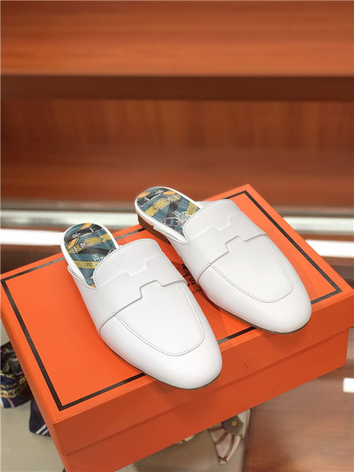 hermes loafers slippers
