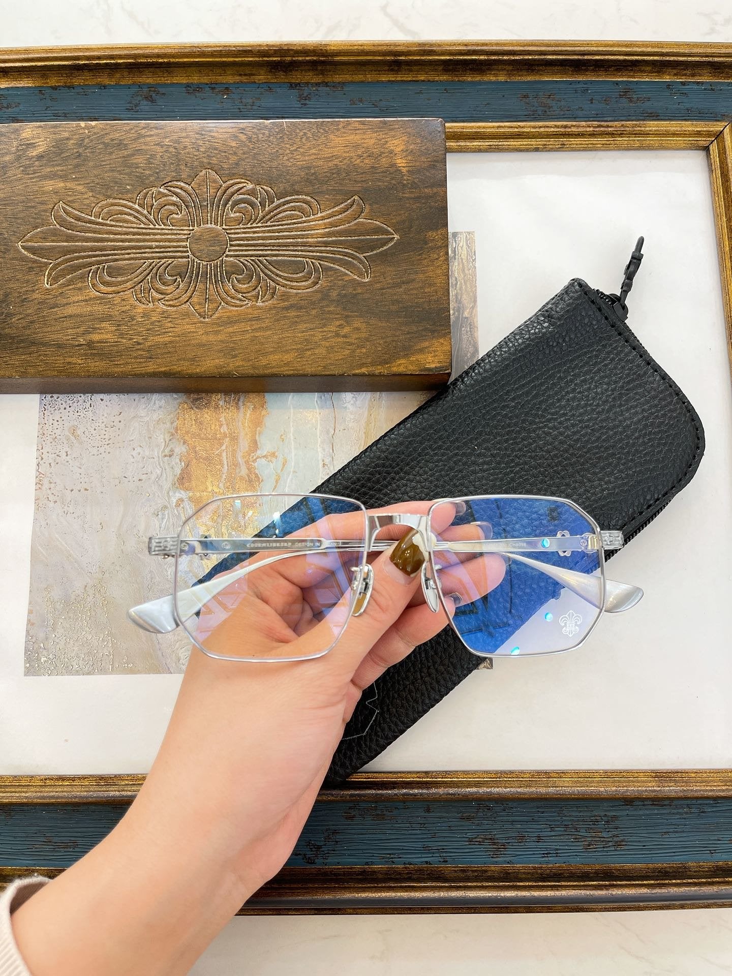 Chrome Hearts eyewear/glasses