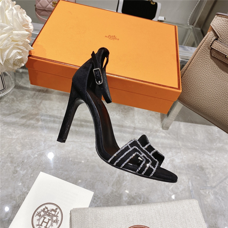 hermes heel sandals