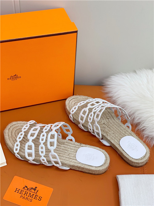 hermes flat slippers