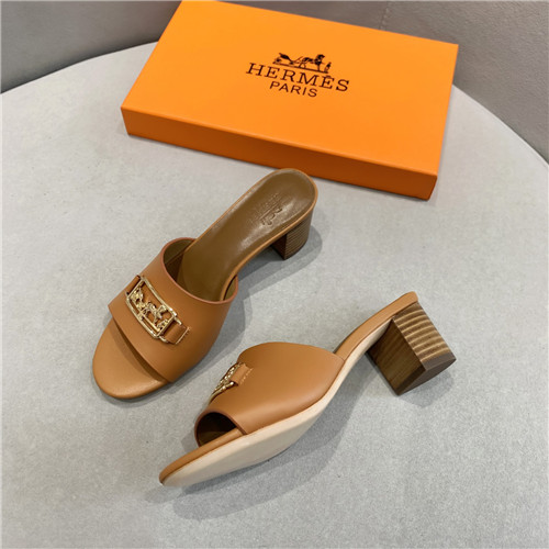 hermes lady slippers