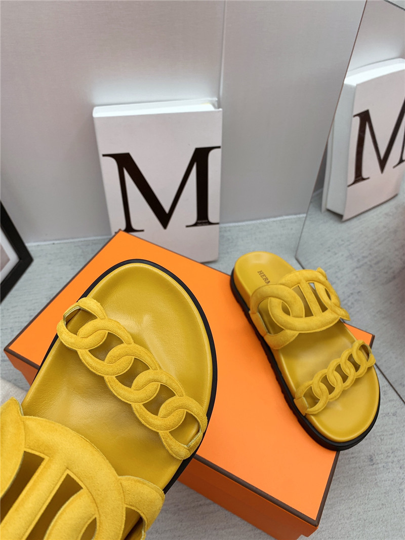 hermes flat sandals