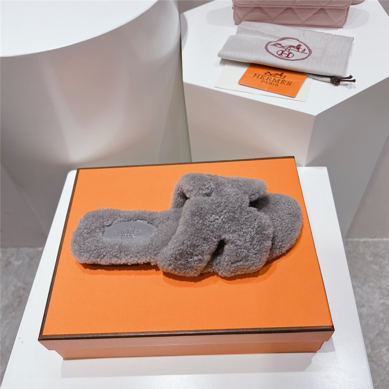 Hermès H drags autumn and winter style flat bottom hair drag