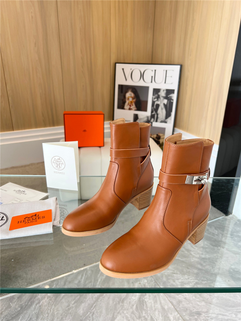 Hermès Kelly Buckle Rider Boots