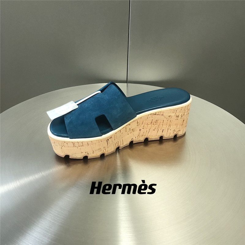 Hermès Platform Slippers