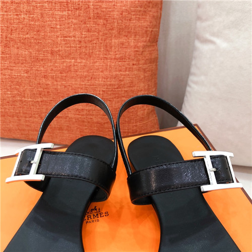hermes flat sandals
