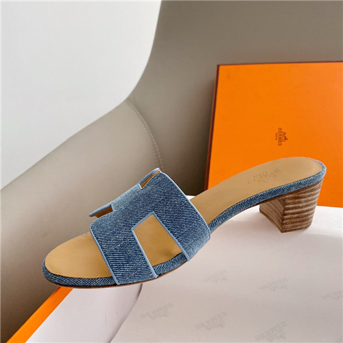hermes oasis denim sandals