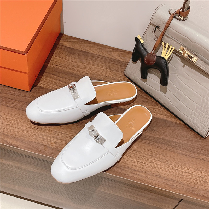 hermes mini kelly slippers