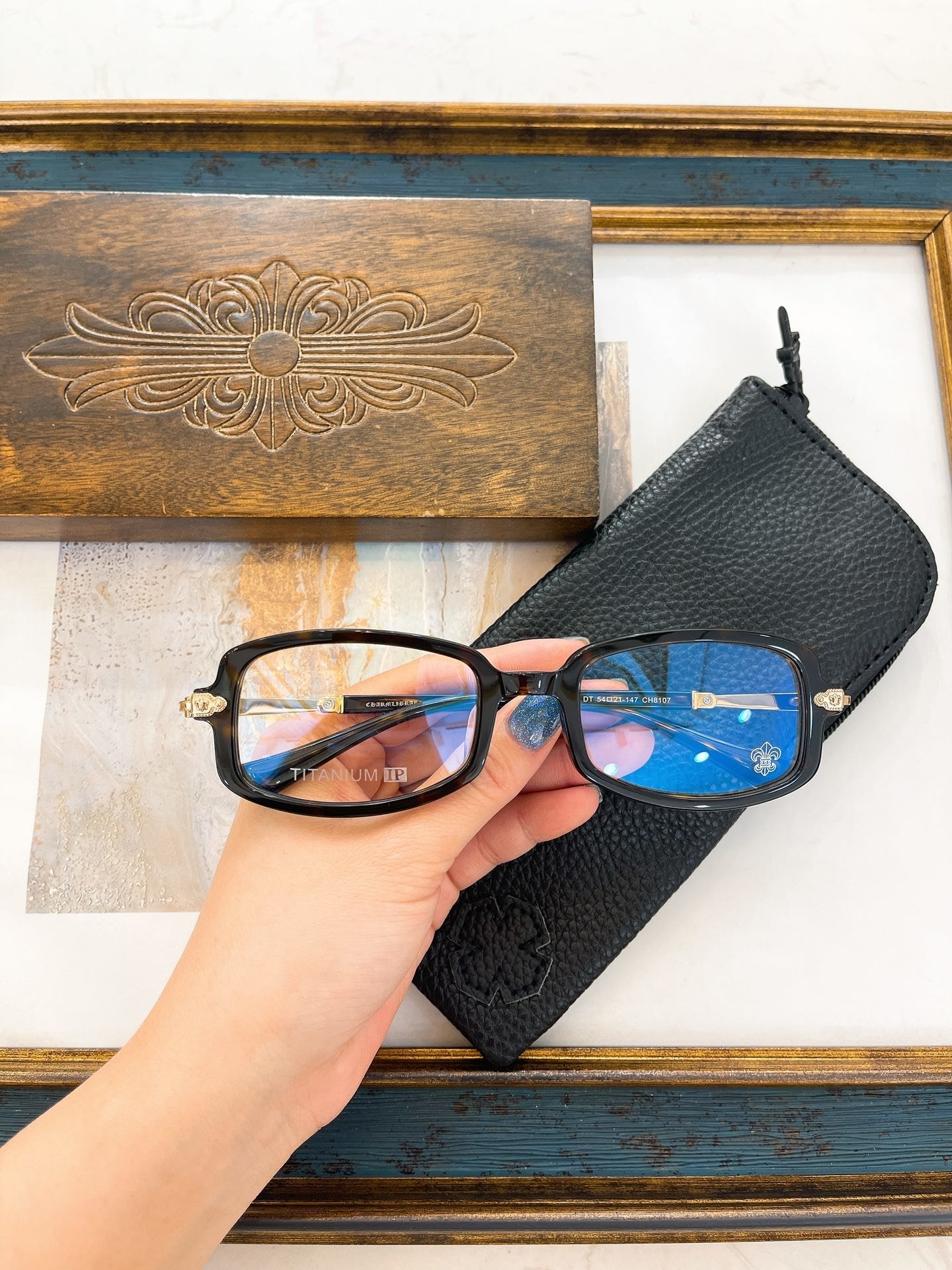 Chrome Hearts eyewear/glasses