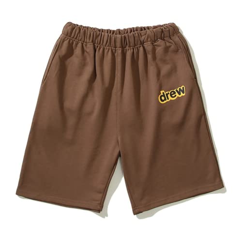 Drew Cotton Shorts Brown #2557