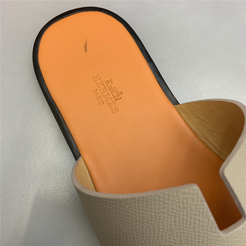 hermes H men s slippers