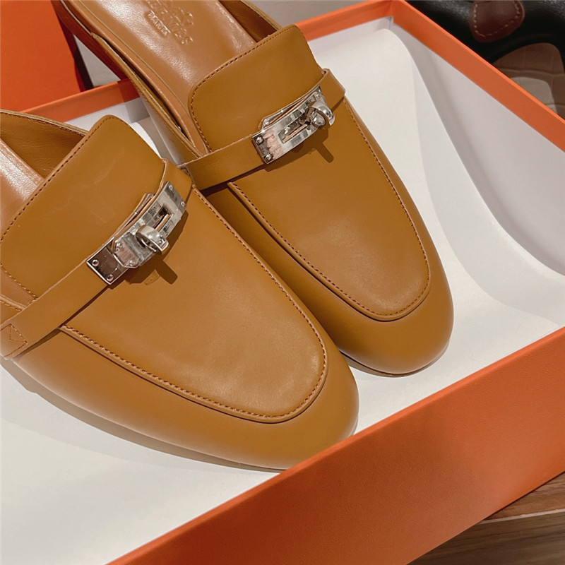 hermes mini kelly slippers
