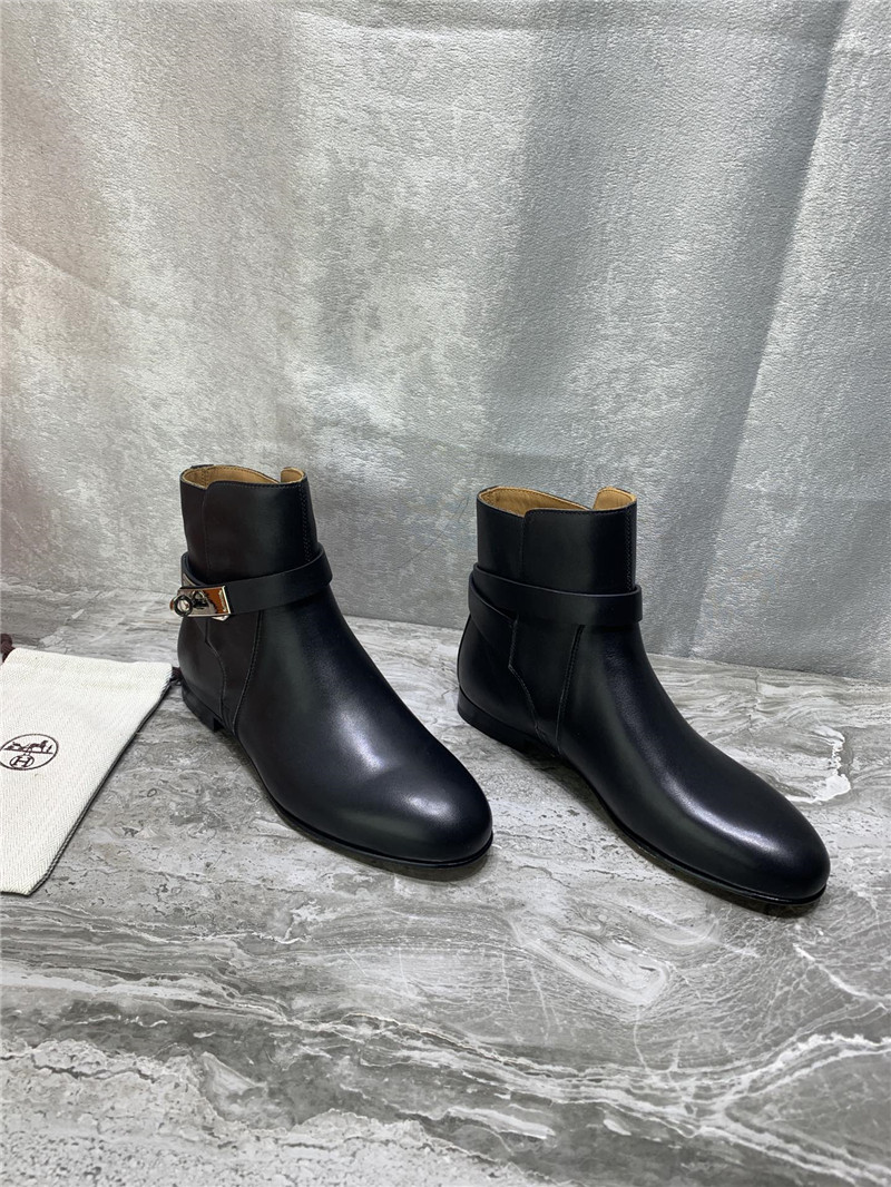 hermes kelly ankle boots