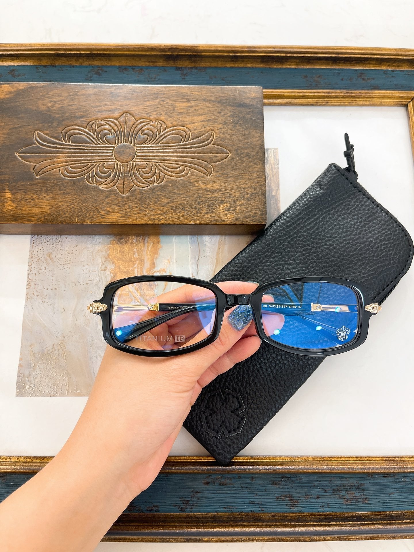 Chrome Hearts eyewear/glasses