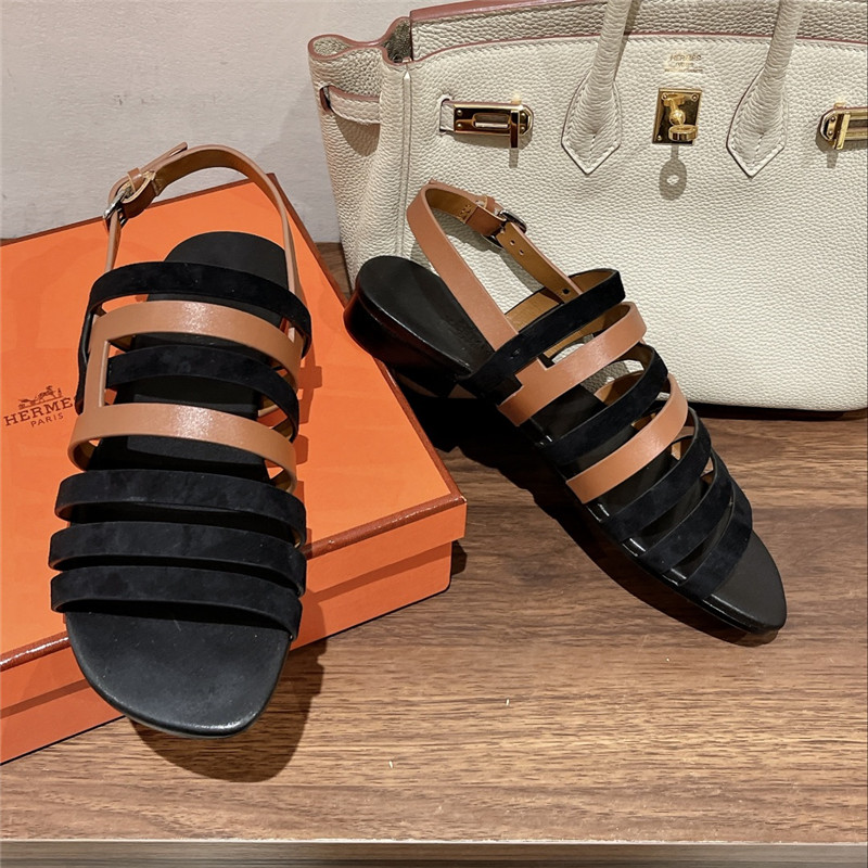 Hermès new fashion all-match sandals