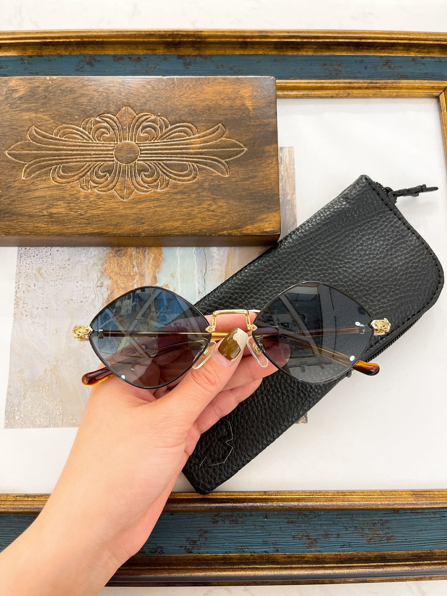 Chrome Hearts eyewear/glasses