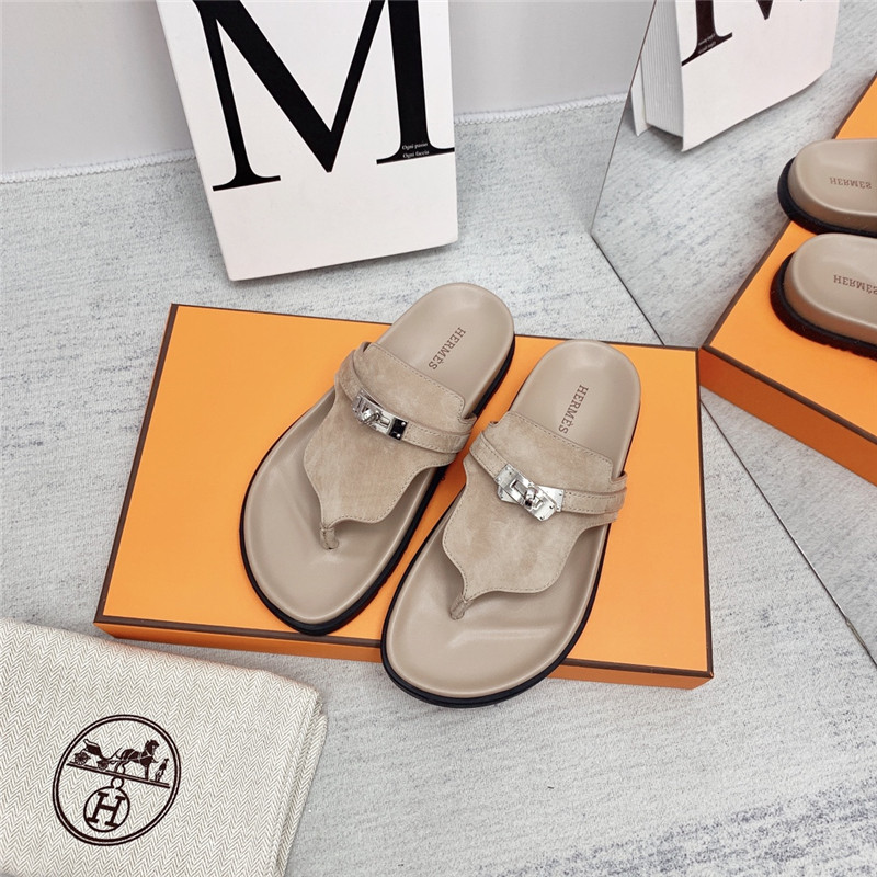 Hermès couple shoes