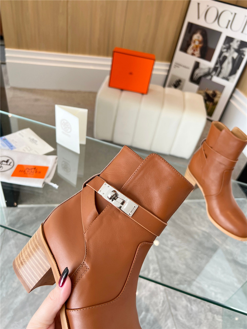 Hermès Kelly Buckle Rider Boots