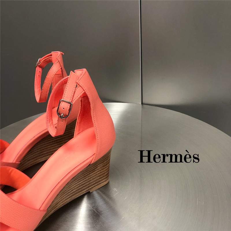 hermes legend wedge sandals