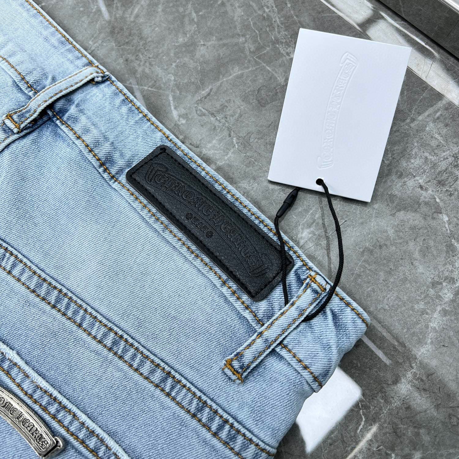 Chrome Hearts Denim Shorts