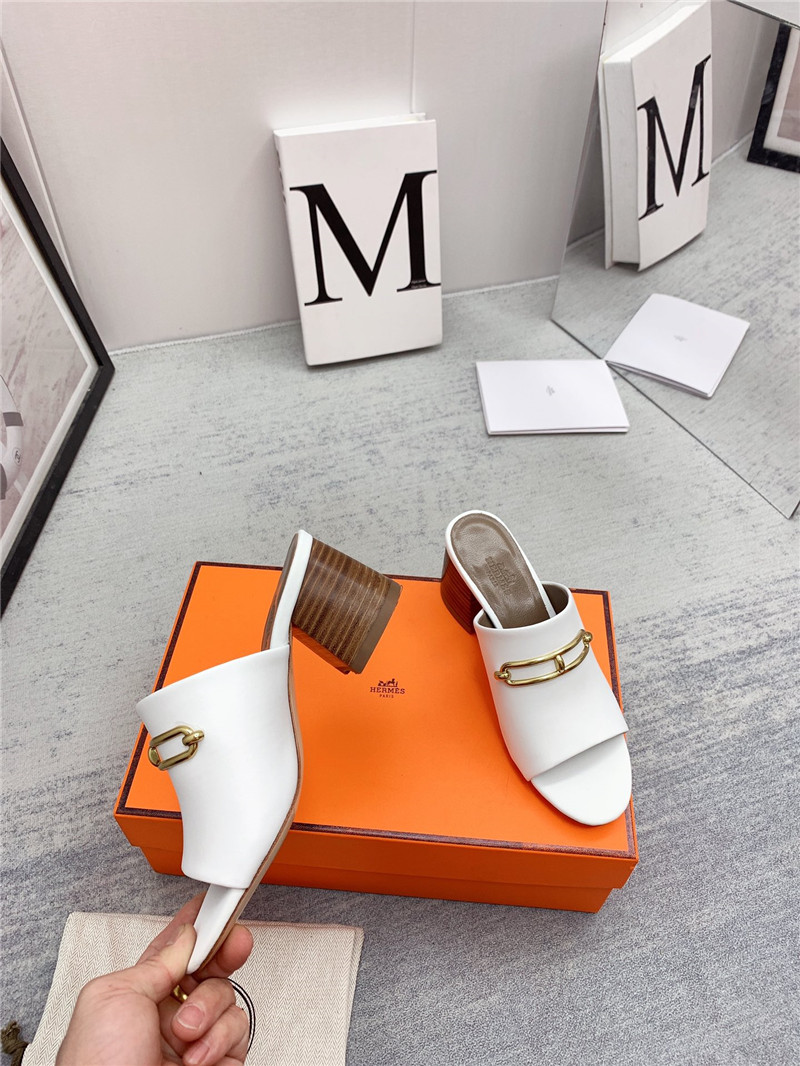 Hermes Sandals Dupe chunky heel sandals