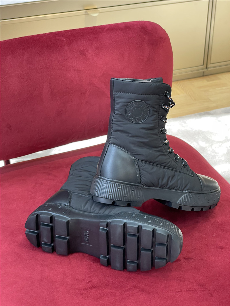 hermes down sports ankle boots