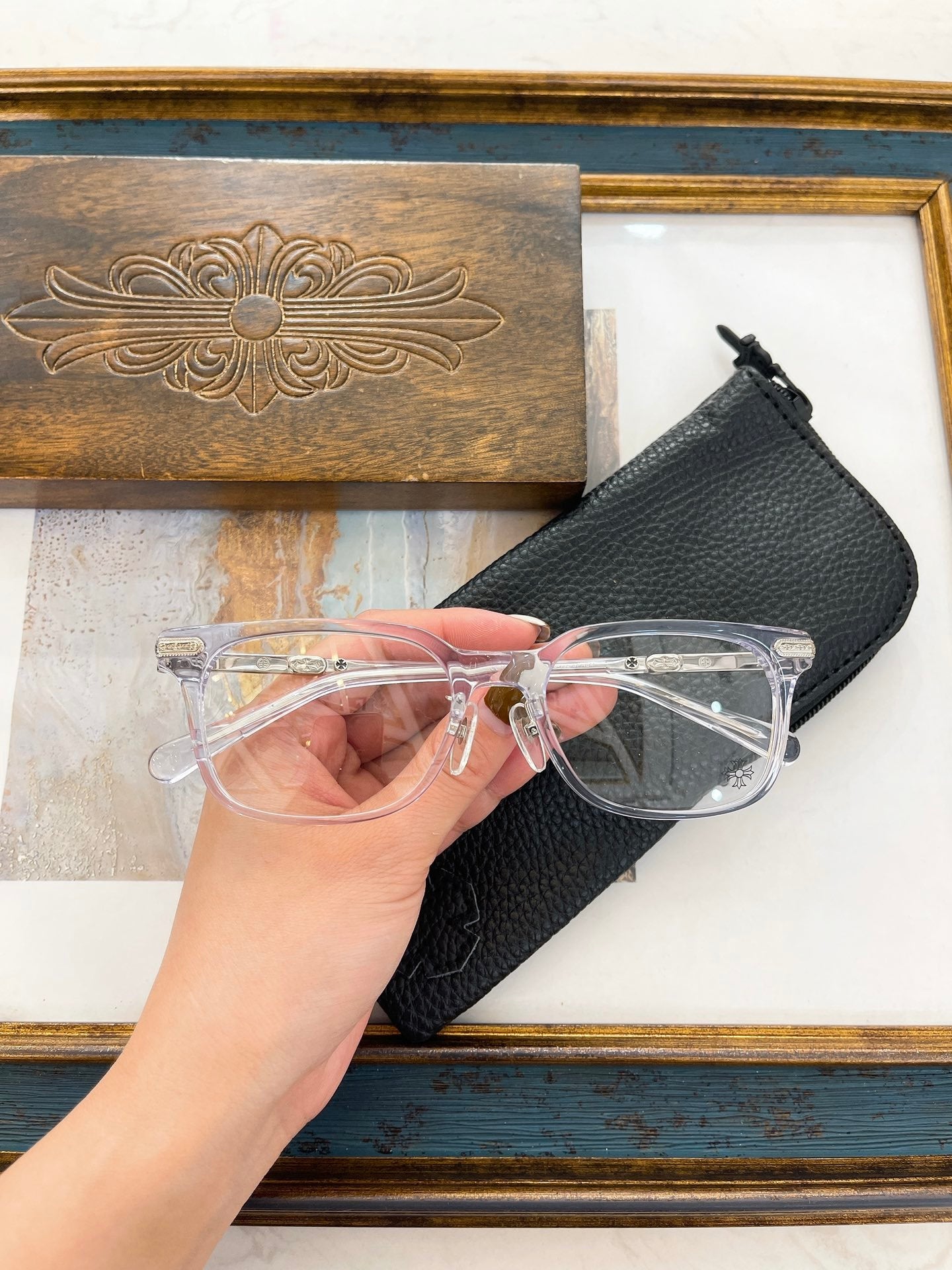 Chrome Hearts eyewear/glasses